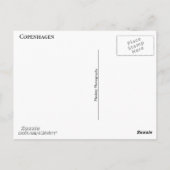 Assistens Kirkegård Collage 2 Briefkaart (Achterkant)