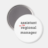 Assistent (aan de regionale beheerder) magneet (Voorkant / Achterkant)