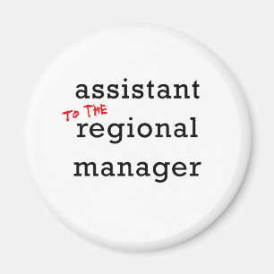 Assistent (aan de regionale beheerder) magneet