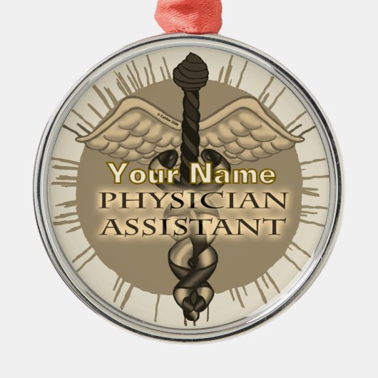 Assistent-arts Caduceus ornament (Voorkant)
