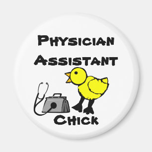 Assistent-arts Chick Fridge Magnet