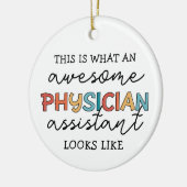 Assistent arts Funny Geweldige PA-cadeaus Keramisch Ornament (Links)