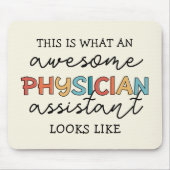 Assistent arts Funny Geweldige PA-cadeaus Muismat (Voorkant)