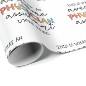 Assistent arts Funny Geweldige PA Gift Cadeaupapier (Rol Hoek)