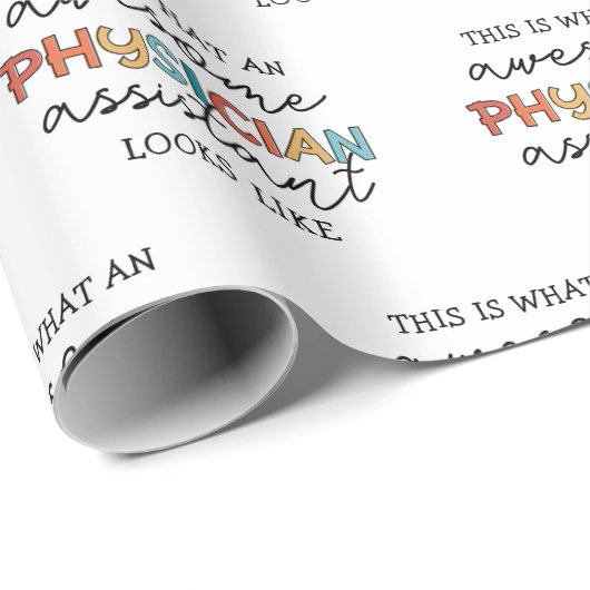 Assistent arts Funny Geweldige PA Gift Cadeaupapier (Rol Hoek)