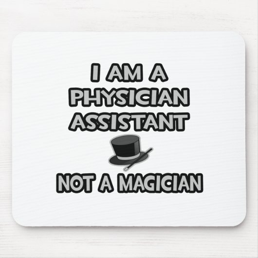 Assistent arts ... Geen tovenaar Muismat (Voorkant)