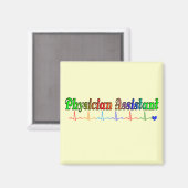 Assistent-arts Gifts T-Shirts en meer Magneet (Voorkant / Achterkant)