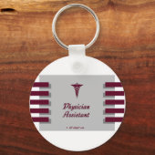 Assistent arts grijs sleutelhanger (Voorkant)