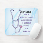 Assistent arts Heart Muismat (Met muis)