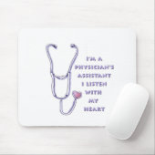 Assistent arts Heart Muismat (Met muis)