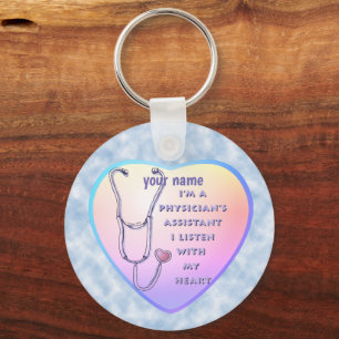 Assistent arts Heart Sleutelhanger