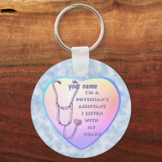 Assistent arts Heart Sleutelhanger