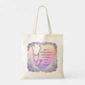 Assistent arts Heart Tote Bag (Achterkant)