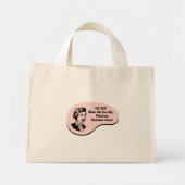 Assistent-arts Mini Tote Bag (Voorkant)