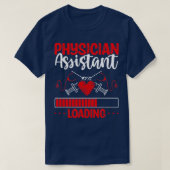 Assistent arts PA Afstuderen PA Afstudeerder T-shirt (Design voorkant)