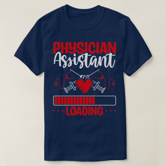 Assistent arts PA Afstuderen PA Afstudeerder T-shirt (Design voorkant)