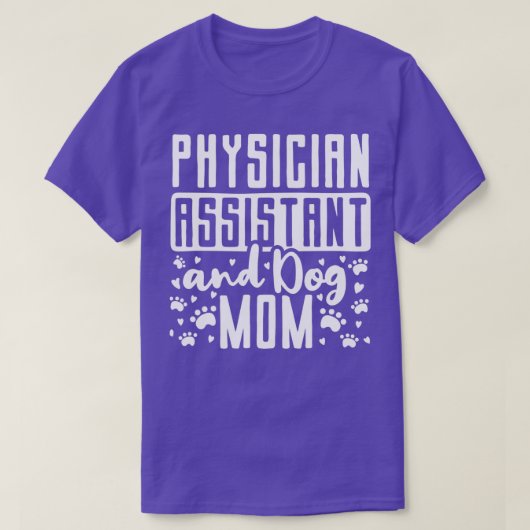 Assistent arts PA Dog mama 1 T-shirt (Design voorkant)