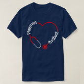 Assistent arts PA-leerling Afstuderen T-shirt (Design voorkant)