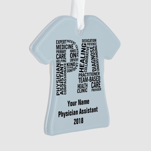 Assistent arts PA Ornament (voorkant)