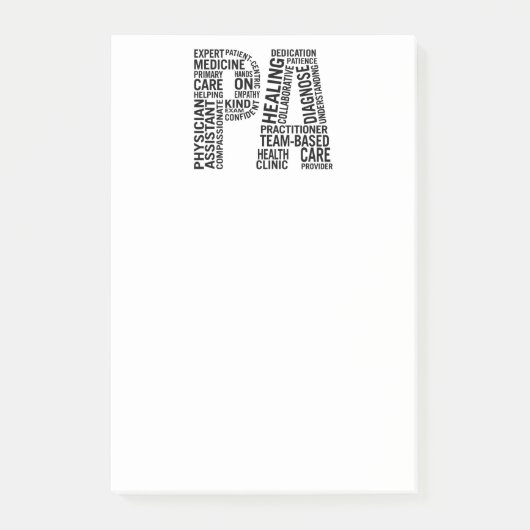 Assistent arts PA Post-it® Notes (Voorkant)