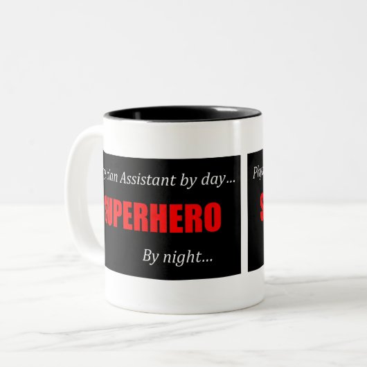 Assistent arts per dag Mok (Voorkant links)