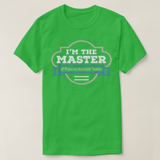 Assistent-arts-studies masteropleiding t-shirt (Design voorkant)