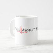 Assistent-artsen, QRS-ontwerp Koffiemok (Voorkant links)