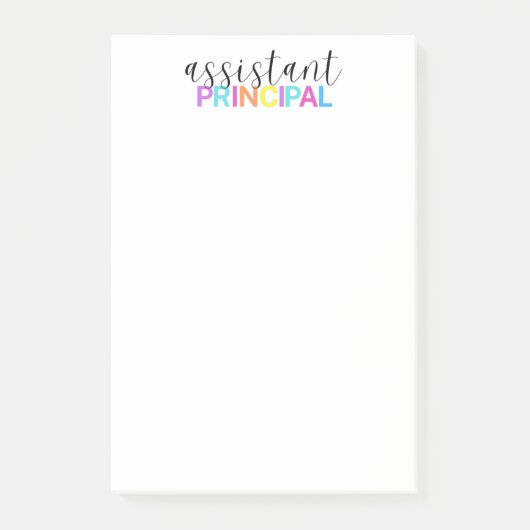 Assistent Belangrijkste opmerkingen na IT Post-it® Notes (Voorkant)