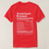 Assistent-boerenvoeding en onmiskenbare factor t-shirt (Design voorkant)