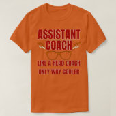 Assistent-coach 4 t-shirt (Design voorkant)