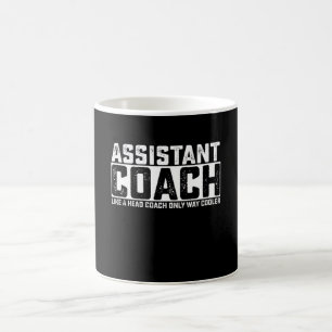 Assistent-Coach Als Een Hoofdcoach Alleen Maar Vee Koffiemok