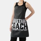 Assistent-Coach Als Een Hoofdcoach Alleen Maar Vee Schort (Insitu)