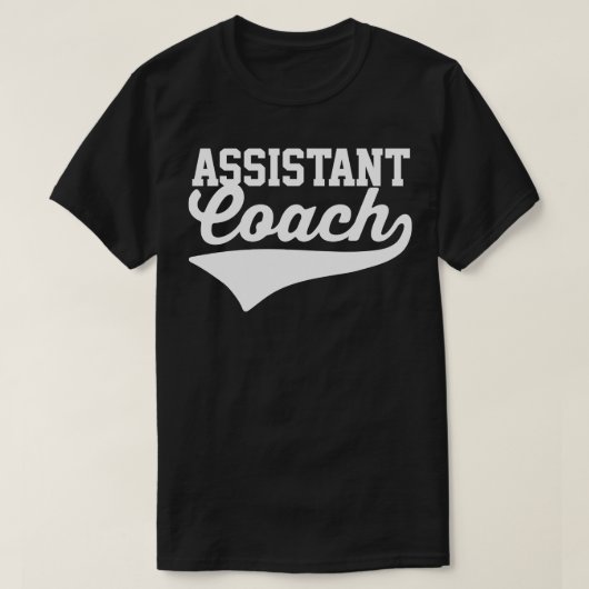Assistent-coach T-shirt (Design voorkant)