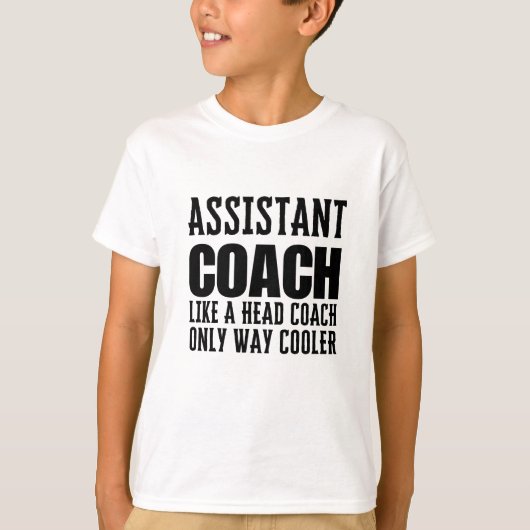 assistent-coach t-shirt (Voorkant)