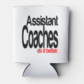 Assistent-coaches doen het beter blikjeskoeler (Voorkant)