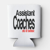 Assistent-coaches doen het beter blikjeskoeler (Achterkant)