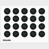 Assistent Codering Medische Coder Ronde Sticker (Vel)