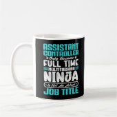 Assistent Controller Multitasker Taak Titel Vaardi Koffiemok (Links)