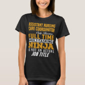 assistent-coördinator verpleegkunde t-shirt (Voorkant)
