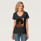 Assistent-directeur Afro African American Women Bl T-shirt (Voorkant volledig)