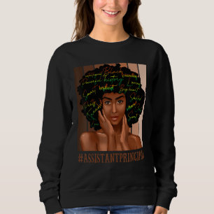 Assistent-directeur Afro African American Women Bl Trui