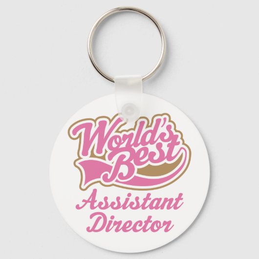 Assistent directeur Cadeau Sleutelhanger (Voorkant)