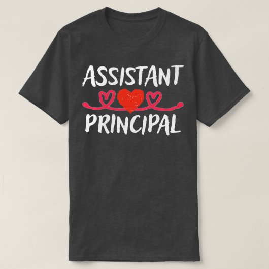 Assistent-directeur cadeaus schoolhoofd 12 t-shirt (Design voorkant)