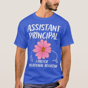 Assistent-directeur cadeaus schoolhoofd 21 t-shirt