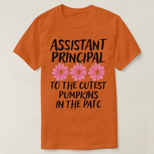 Assistent-directeur cadeaus schoolhoofd 27 t-shirt (Design voorkant)