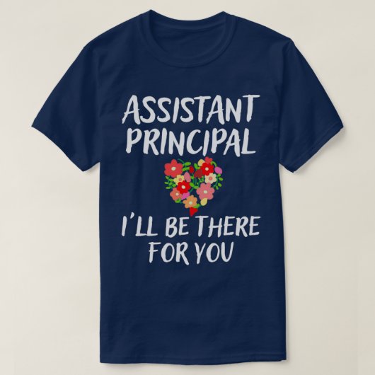 Assistent-directeur Gifts School Hoofd 6 T-shirt (Design voorkant)