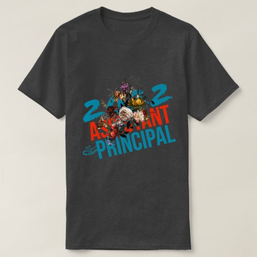 Assistent-directeur internationale school t-shirt (Design voorkant)