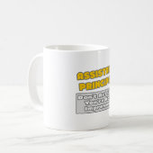 Assistent-directeur ... Je bent onder de indruk Koffiemok (Voorkant links)