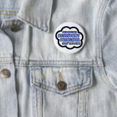 Assistent-directeur.. Livin' The Dream Ronde Button 5,7 Cm (In situ)