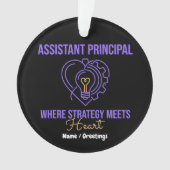 Assistent-directeur Strategie Ontmoet Hart Design Ornament (voorkant)